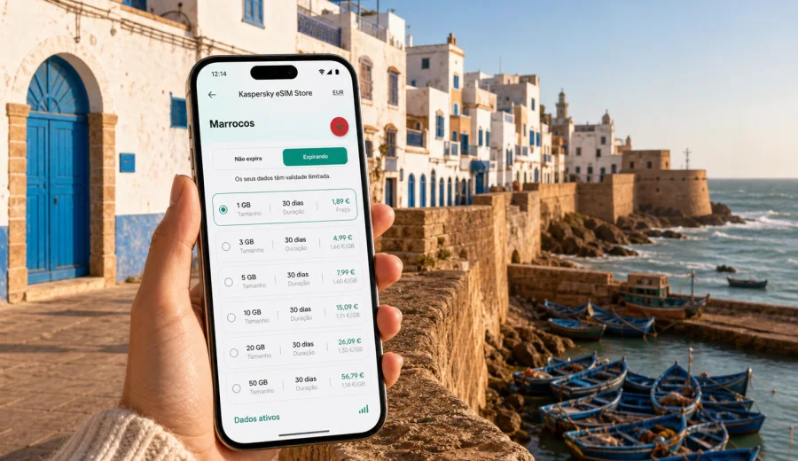 eSIM em Essaouira: internet para viajar