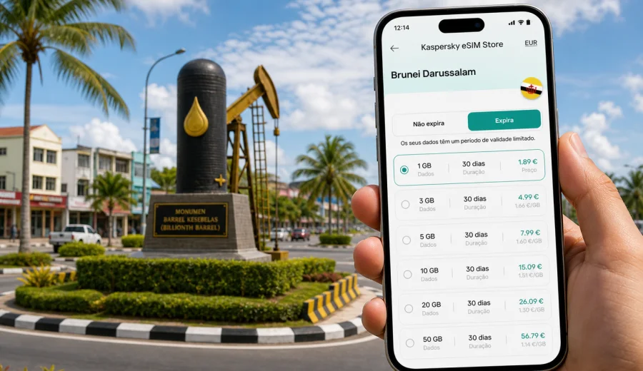eSIM em Seria: internet móvel para viajar