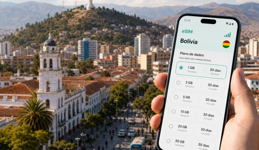Cochabamba eSIM: internet móvel para viajar