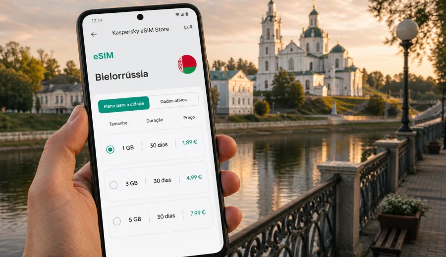 Polotsk eSIM: internet móvel na Bielorrússia