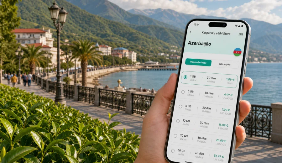 eSIM em Lankaran: internet para viagem