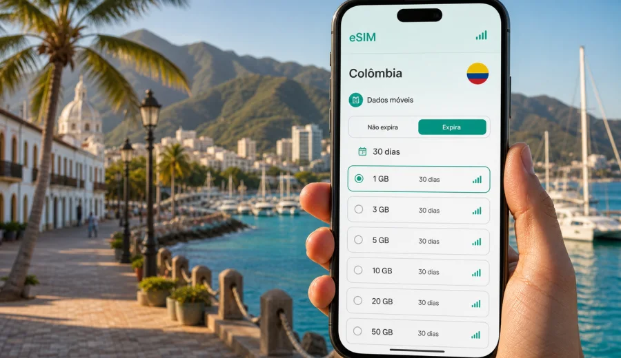 eSIM em Santa Marta: internet e conexão móvel