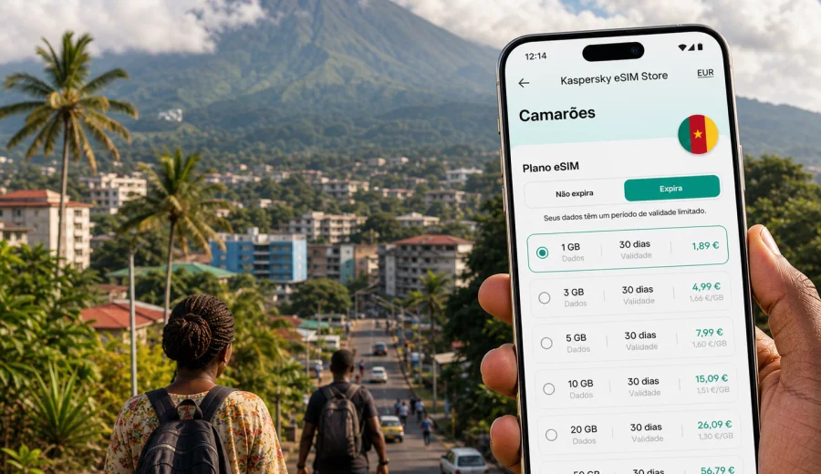 eSIM em Buea: internet móvel para viagem