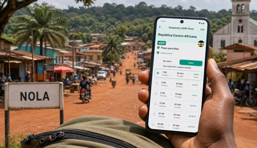 Nola eSIM: internet e ligação móvel