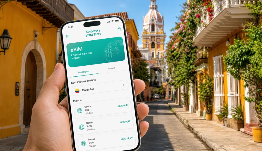 eSIM em Cartagena: internet e conexão móvel