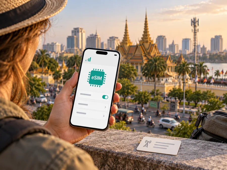 Smart eSIM в Камбодже: подключение и поездка