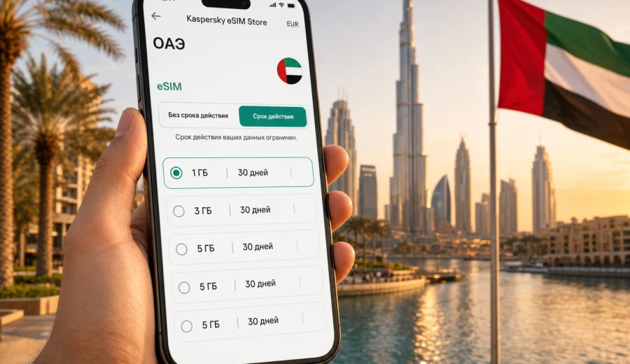 eSIM для ОАЭ: мобильный интернет в поездке
