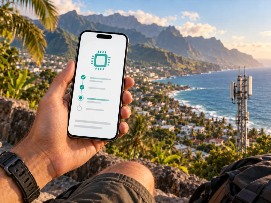 SFR eSIM на Реюньоне: что проверить