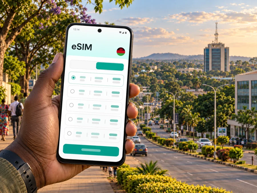 eSIM для поездки в Лилонгве — мобильный интернет