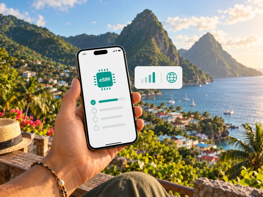FLOW eSIM в Сент-Люсии: что проверить