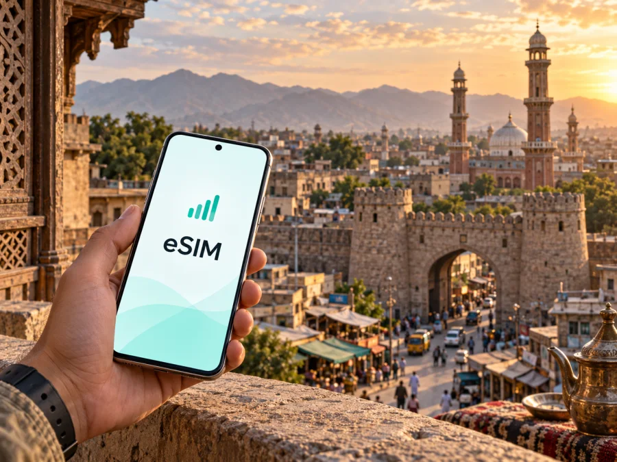 eSIM в Пешаваре: интернет и мобильная связь