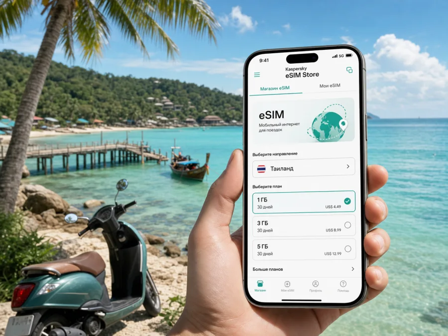 eSIM на Ко Пангане: интернет и связь