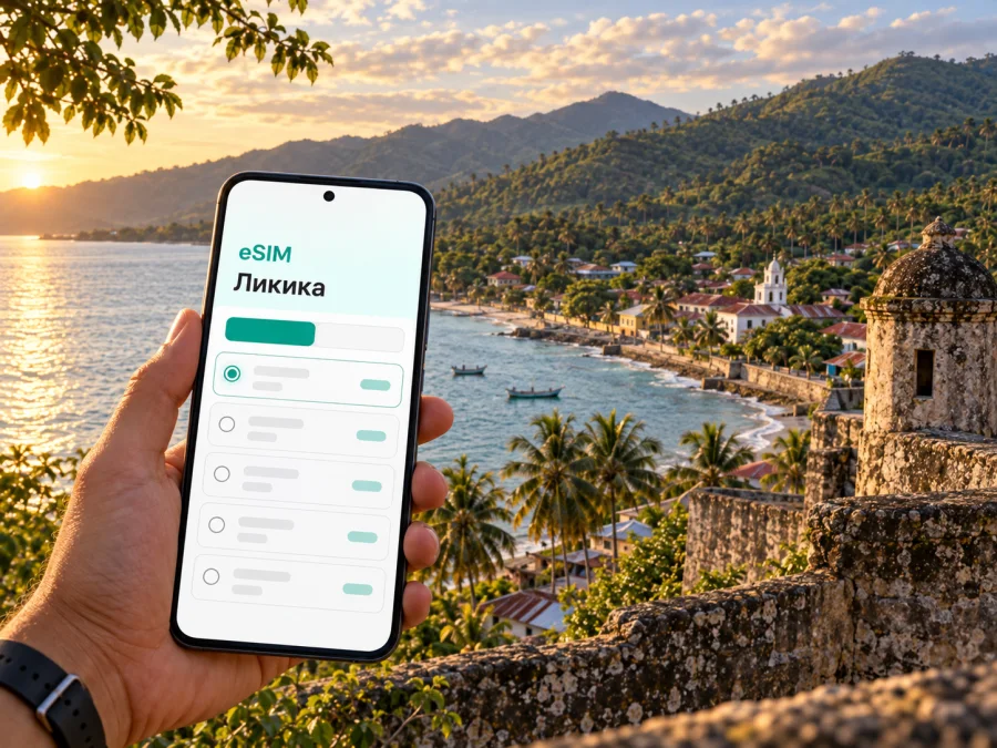 Ликика: eSIM для мобильного интернета в поездке