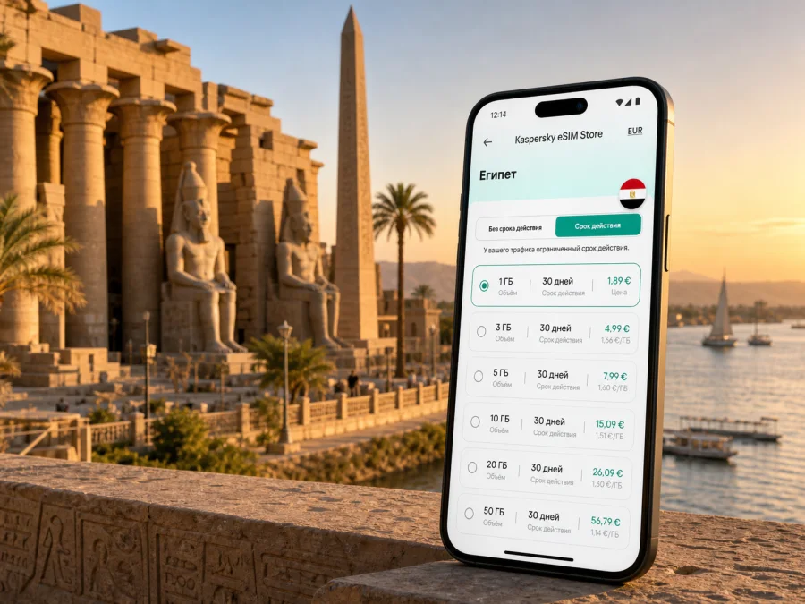 eSIM в Луксоре: интернет для поездки