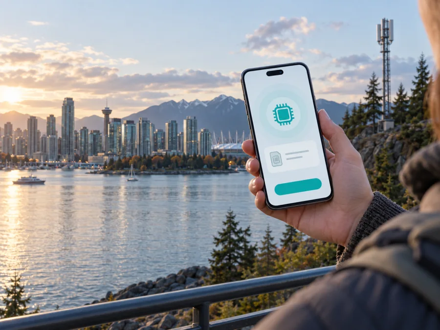 SaskTel eSIM в Канаде: подключение