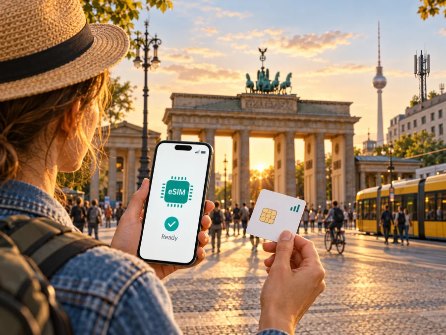 O2 eSIM в Германии: подключение и prepaid