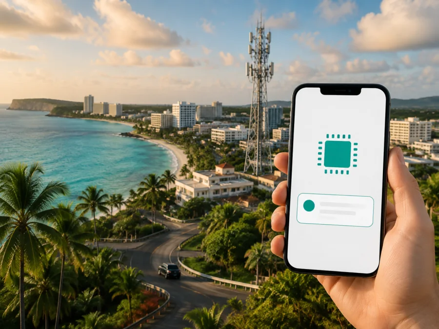 Docomo Pacific eSIM на Гуаме: подключение