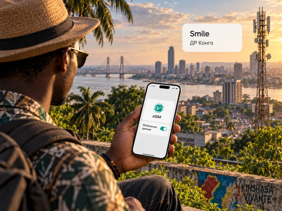 Smile eSIM в ДР Конго: что проверить