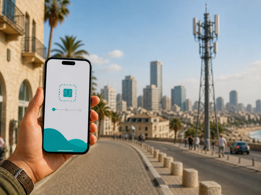 Cellcom eSIM в Израиле: подключение