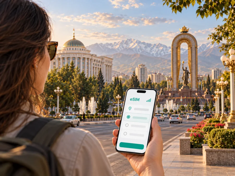 eSIM для Душанбе: интернет в поездке