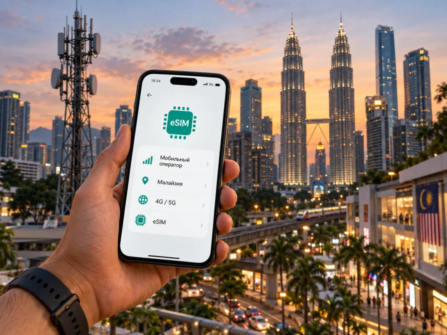 CelcomDigi eSIM в Малайзии: подключение
