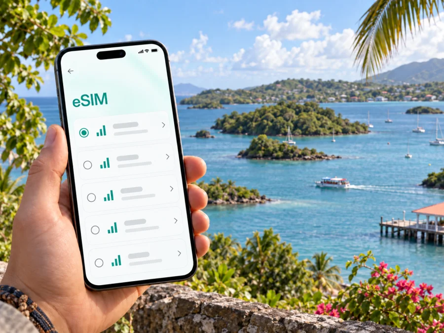 eSIM и мобильный интернет в Ле Робере — Мартиника