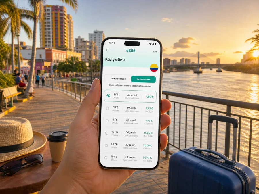 Барранкилья eSIM: интернет в поездке