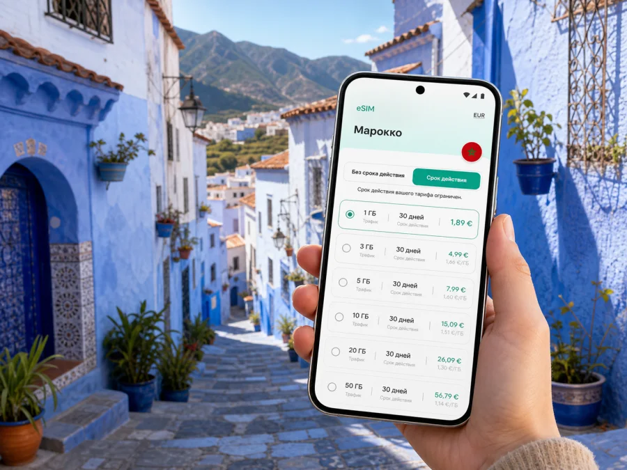 Шефшауэн eSIM: интернет в поездке