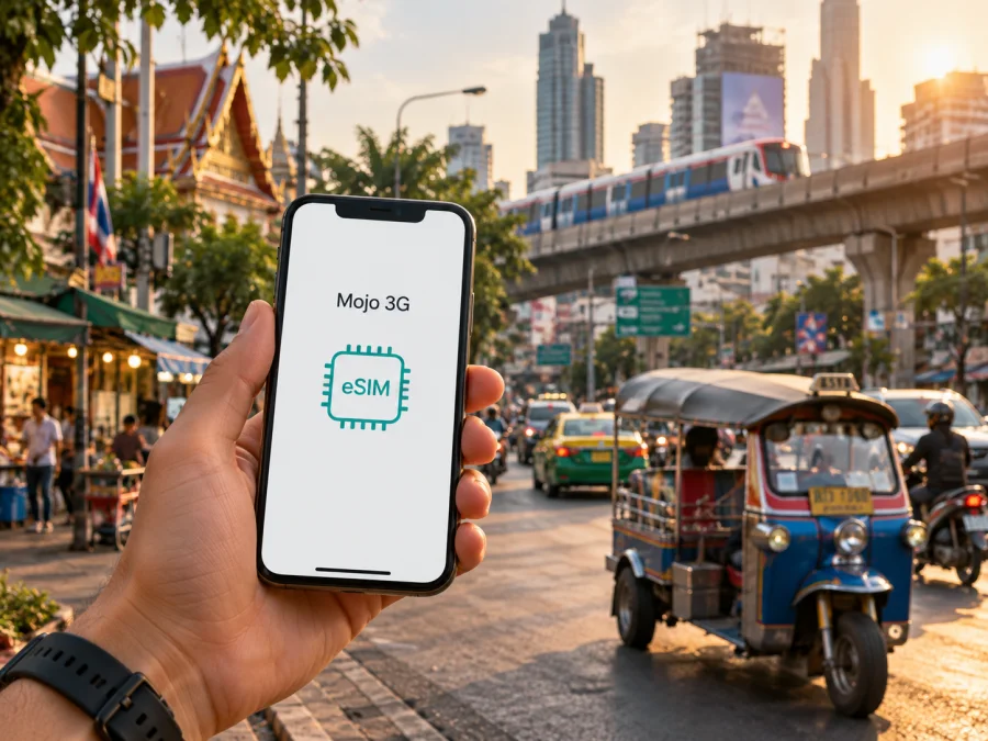 Mojo 3G eSIM в Таиланде: что проверить