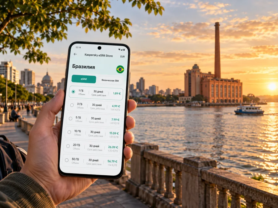 eSIM в Порту-Алегри: мобильный интернет в поездке