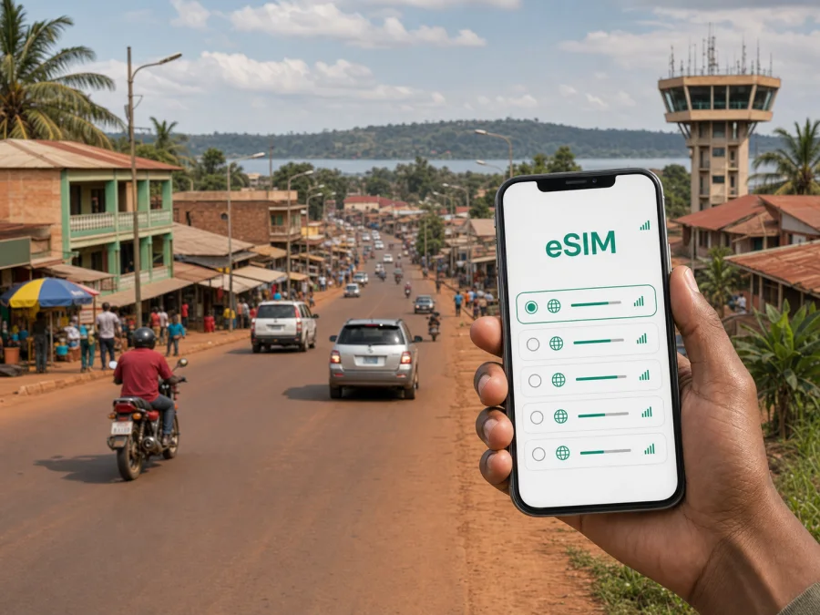 eSIM в Бимбо: мобильный интернет в поездке