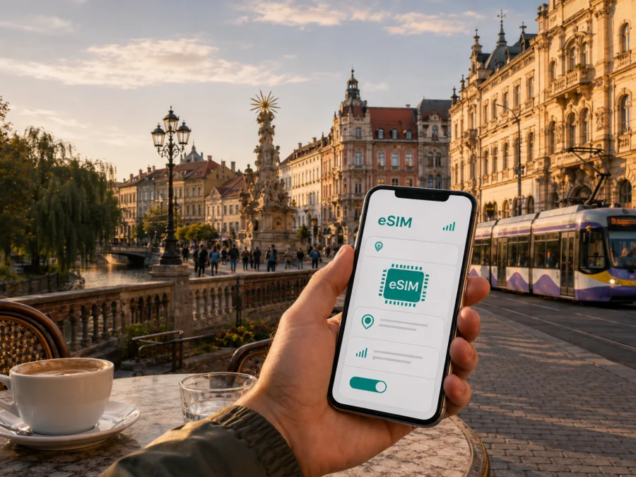 eSIM в Тимишоаре: мобильный интернет в поездке