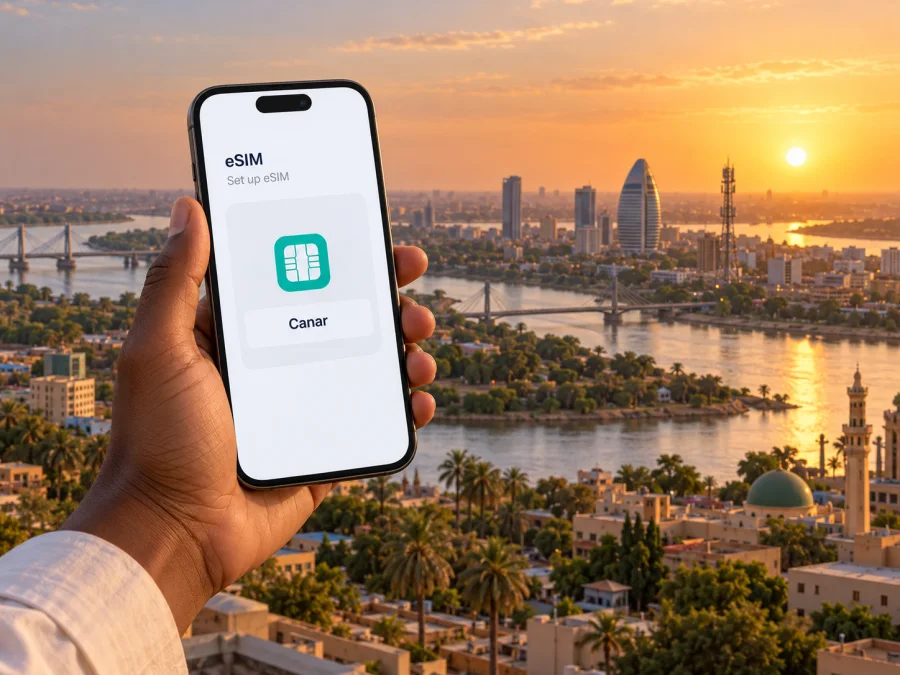 Canar eSIM в Судане: что проверить