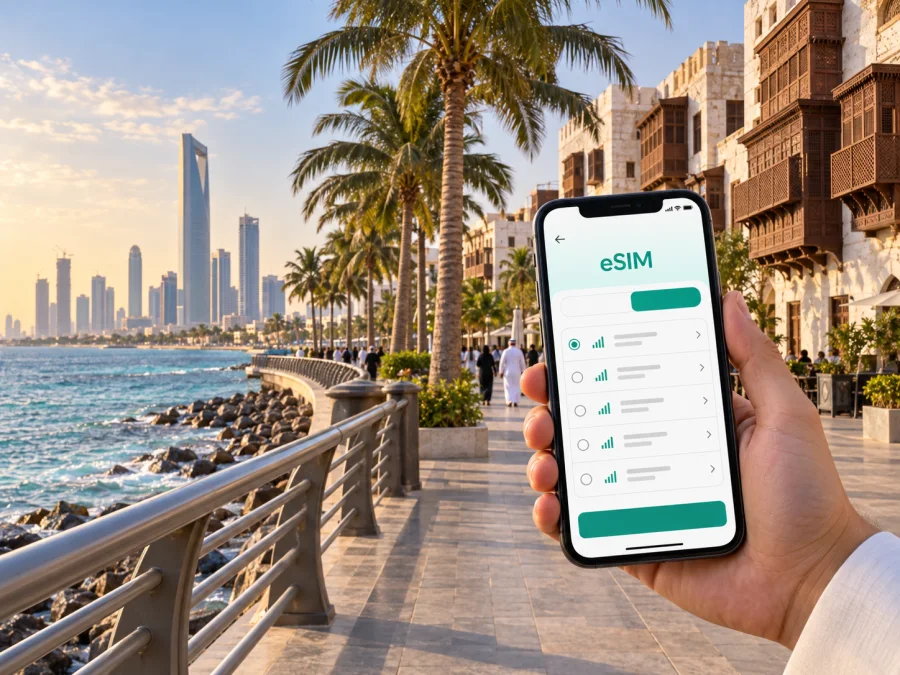 eSIM в Джидде: мобильный интернет и связь