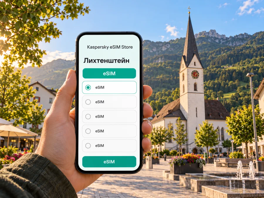 Эшен: eSIM для мобильного интернета в Лихтенштейне