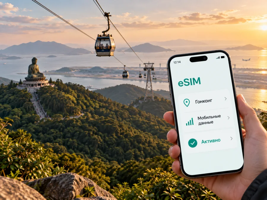 eSIM для Острова Лантау — интернет в поездке
