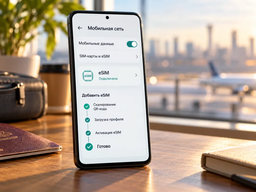 Google Pixel 4 XL 128GB и eSIM: проверка и настройка