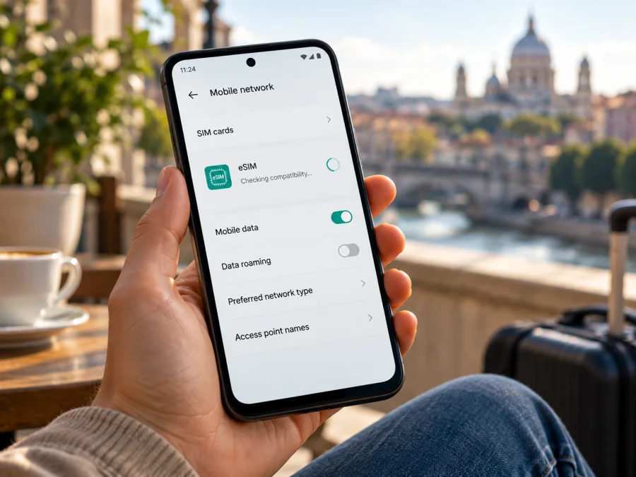 TCL 60 XE NxtPaper и eSIM: проверка и настройка