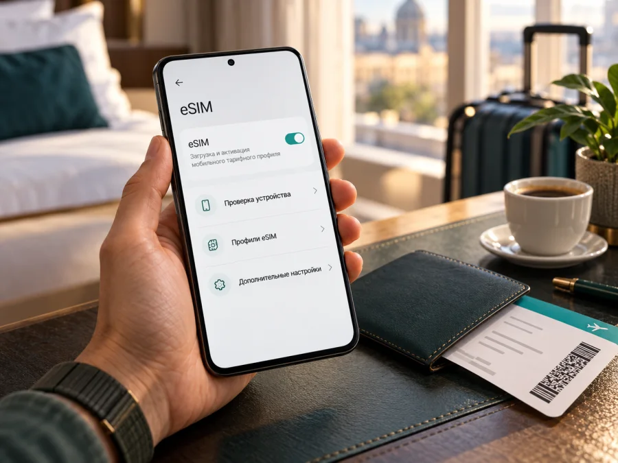 Realme GT 8 Pro 256GB eSIM: проверка и настройка