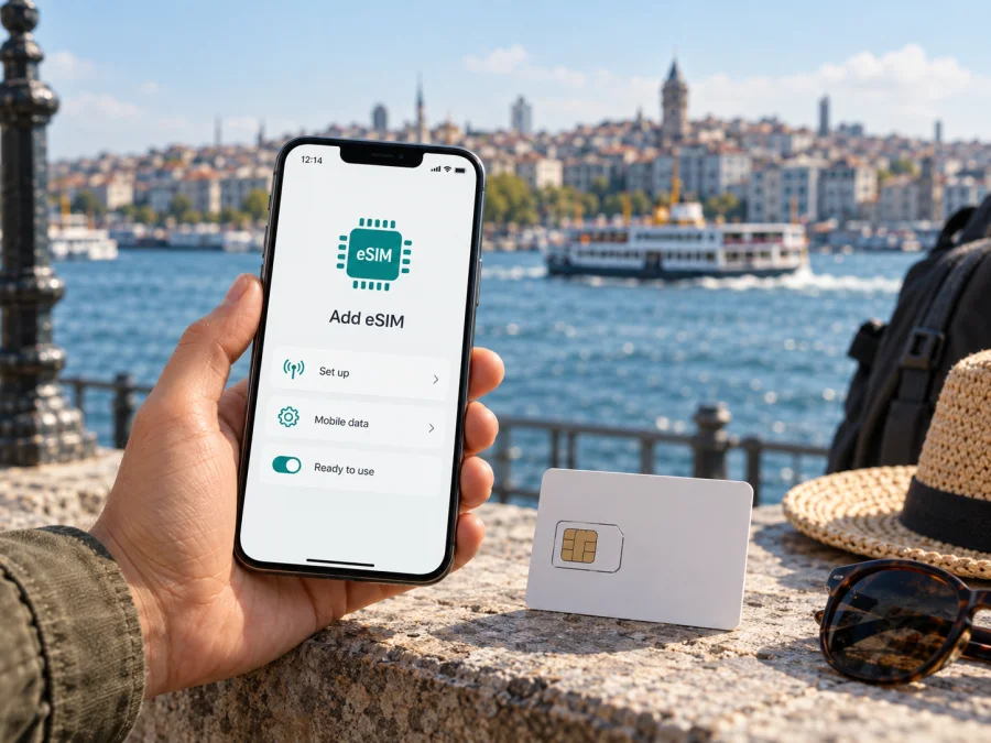 Vodafone Turkey eSIM в Турции: подключение