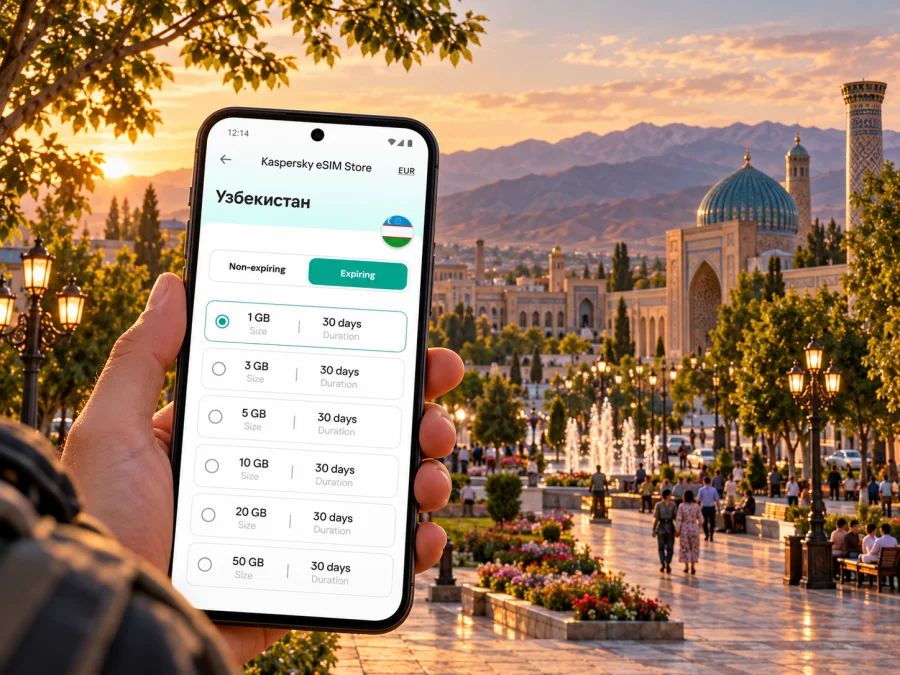 eSIM в Фергане: мобильный интернет в поездке
