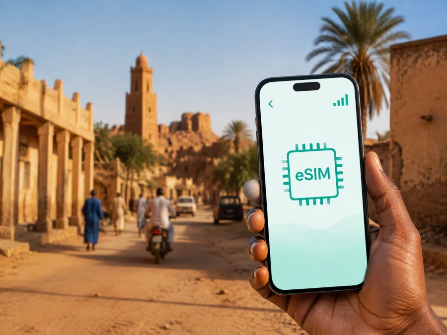 eSIM для Зиндера: интернет в поездке по Нигеру