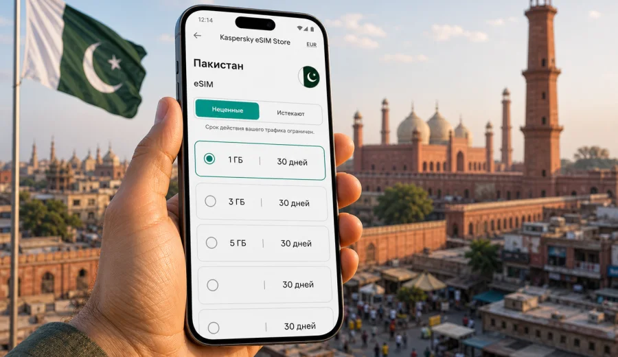eSIM для Пакистана: интернет в поездке