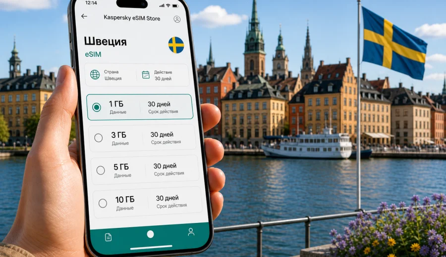 eSIM в Швеции: мобильная связь и интернет