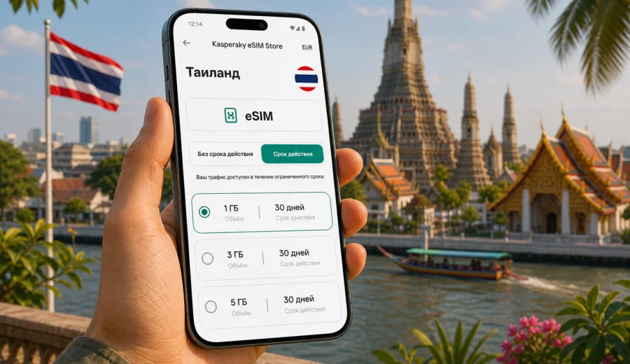 Таиланд eSIM: связь и интернет в поездке