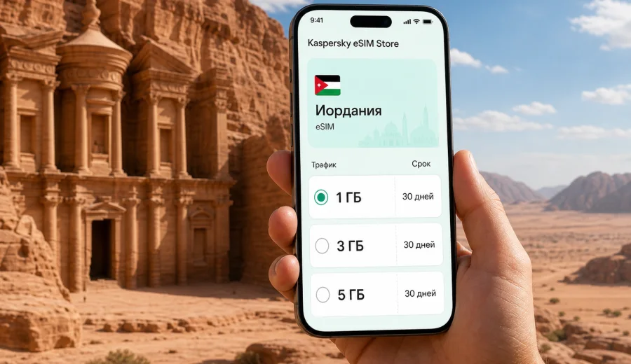 eSIM в Иордании: мобильная связь и интернет