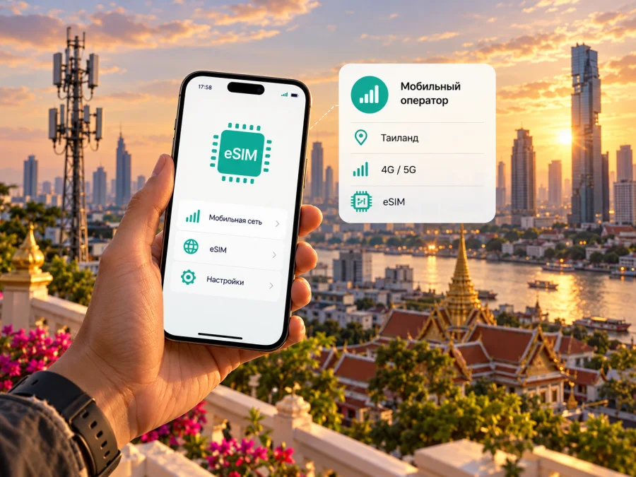 True Corporation eSIM в Таиланде: что проверить туристу