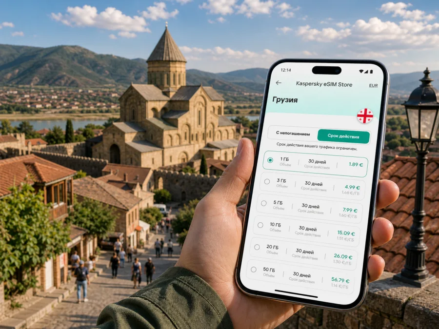 eSIM в Мцхете: интернет и связь в поездке