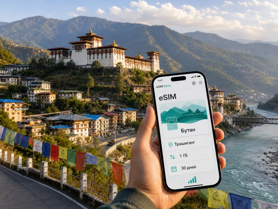 eSIM в Трашиганге: интернет для поездки