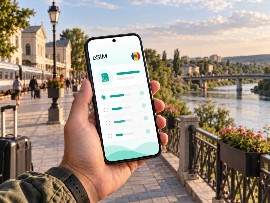 eSIM в Унгенах: интернет и связь в поездке